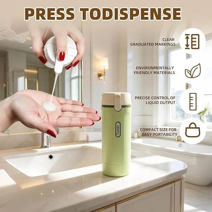 4-in-1 Travel Dispenser Bottle