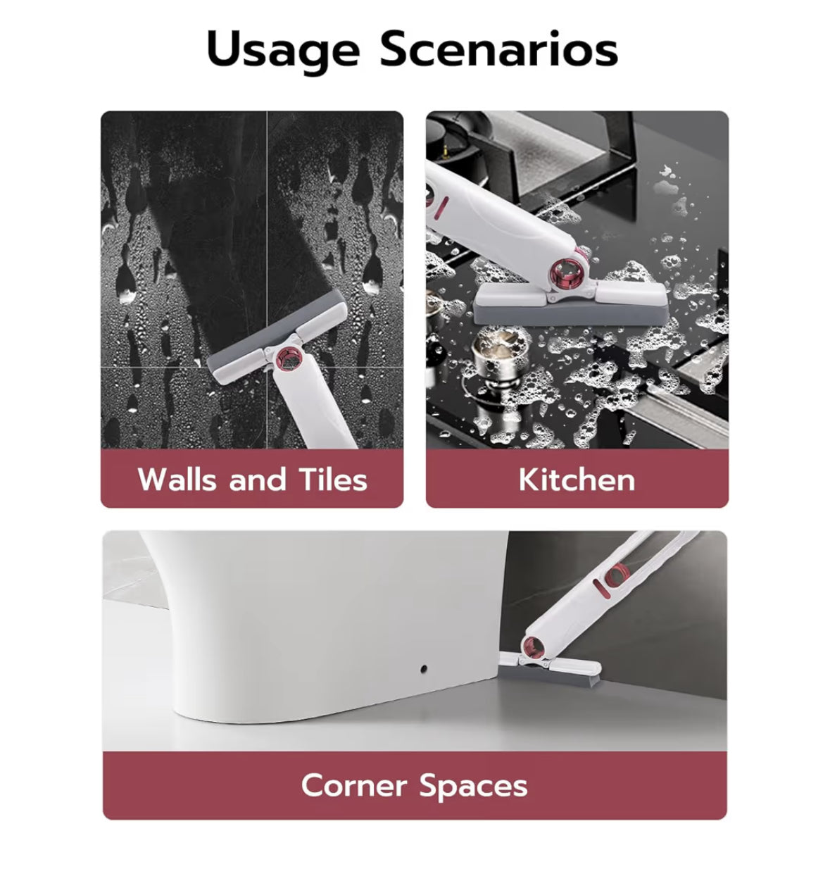Self-Squeezing Mini Mop