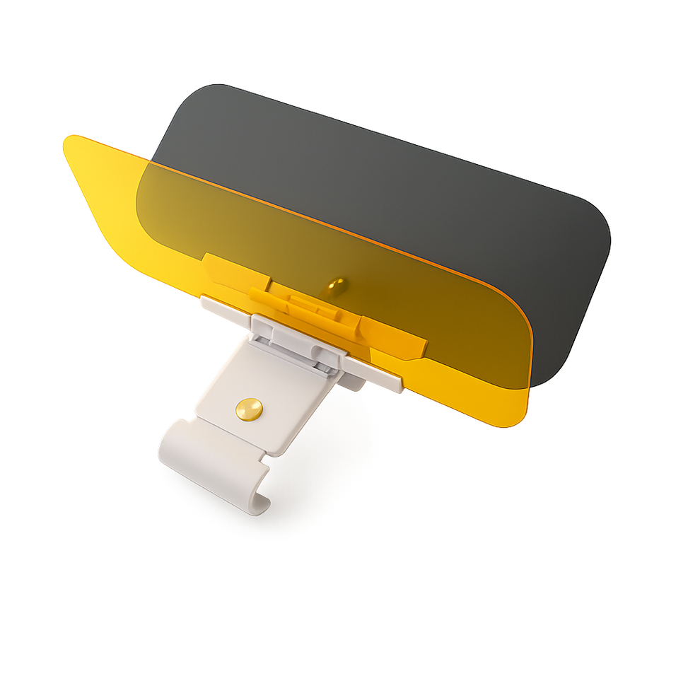 Dual-Mode Car Shield Visor – Anti-Glare Sun & High-Beam Protection ...