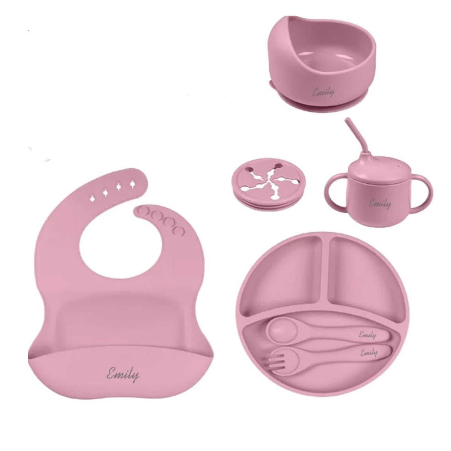 Ensemble en silicone pour bébé