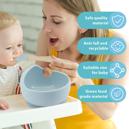 Ensemble en silicone pour bébé